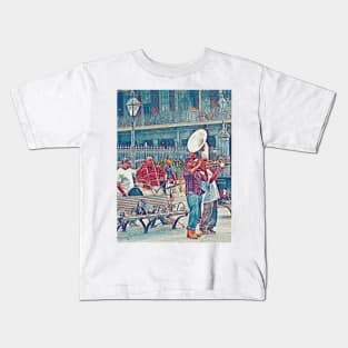 Musicians in New Orleans Kids T-Shirt